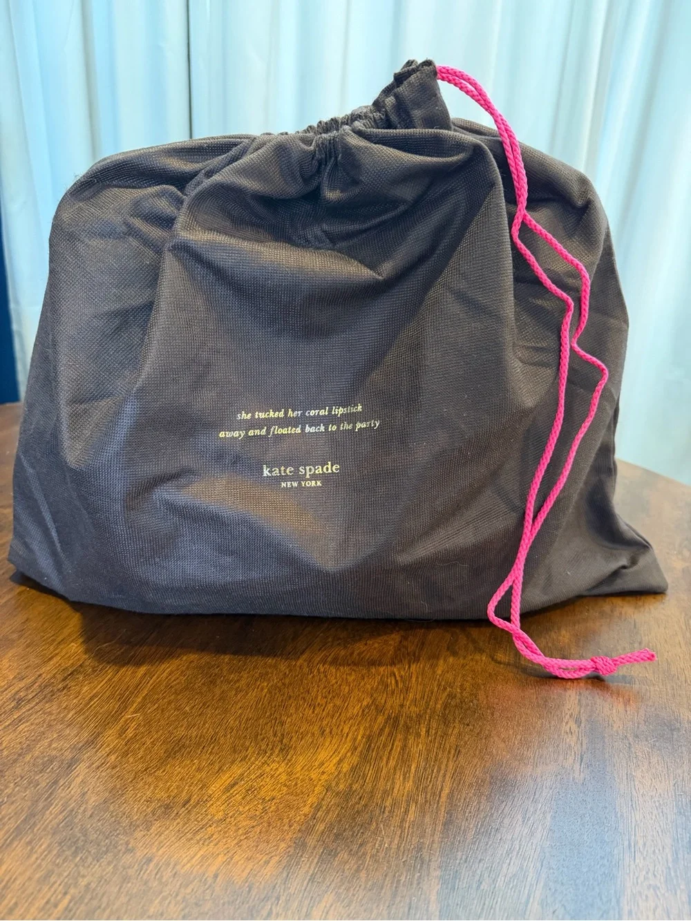 Blue Lemon Kate Spade Leather Purse